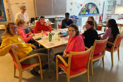 Eetcafe met Stichting de aanloop in Hoofddorp